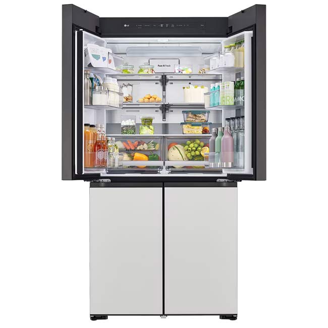 v960 5 یخچال فریزر ساید ال جی V960 GMV960NNME