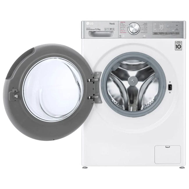 لباسشویی 12 کیلویی و 8 کیلو خشک کن ال جی LG WDV1260BRP