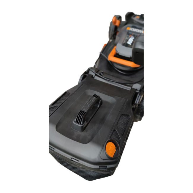 wg743e 2 دستگاه چمن زن شارژی ورکس 20 ولتی Worx Lawn mower Rechargeable WG743E