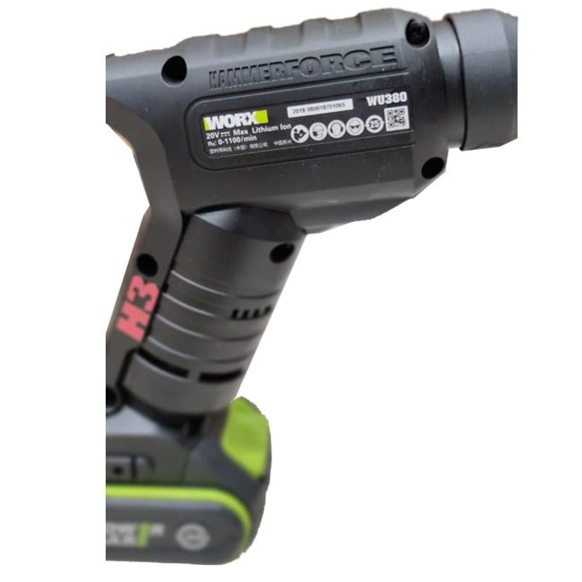 پک دریل چکشی پیچ گوشتی ورکس سه نظام گیربکسی ترکمتردار WU172 WU380.4