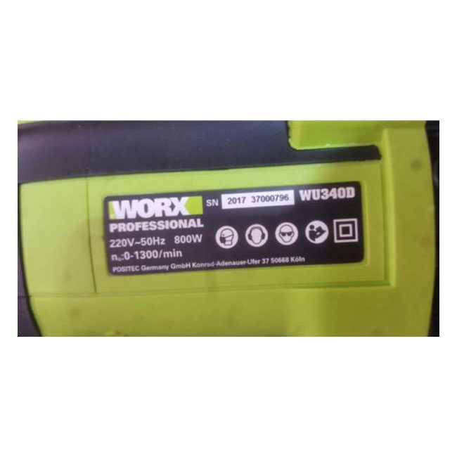 wu340d 7 دریل چکشی ورکس 800 وات 5000 دور Worx Hammer Drill WU340D