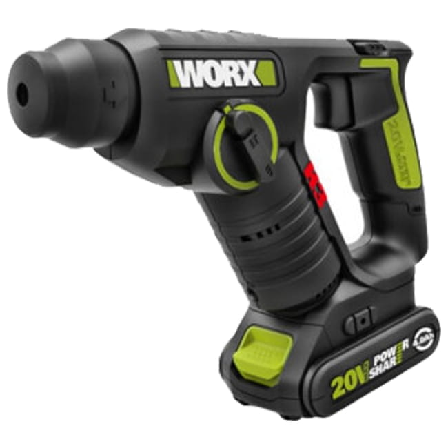 هلتی و دریل شارژی ورکس سه نظام چهار شیار WU930 Worx