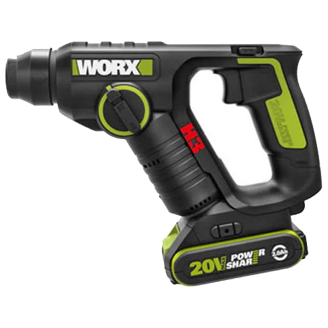هلتی و دریل شارژی ورکس سه نظام چهار شیار WU930 Worx
