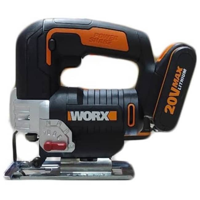 اره عمود بر شارژی ورکس 20 ولت سه حالته WX543.9 Worx 3 اره عمود بر شارژی ورکس 20 ولت سه حالته WX543.9 Worx