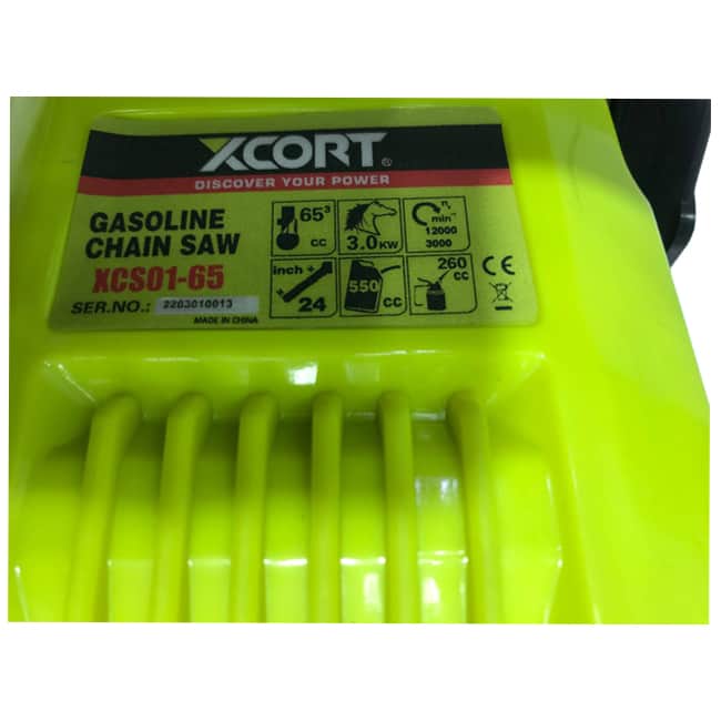 اره زنجیری 24 اینچ ایکس کورت بنزینی مدل XCS01-65