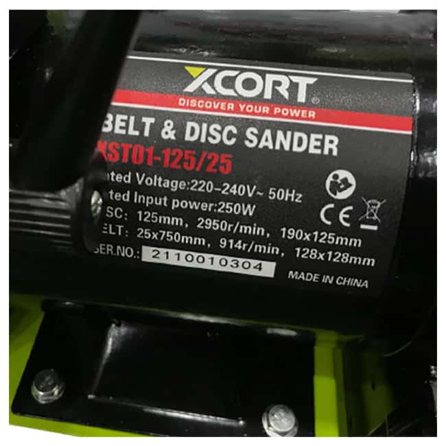 سنباده رو میزی صنعتی ایکس کورت xst01-150-100