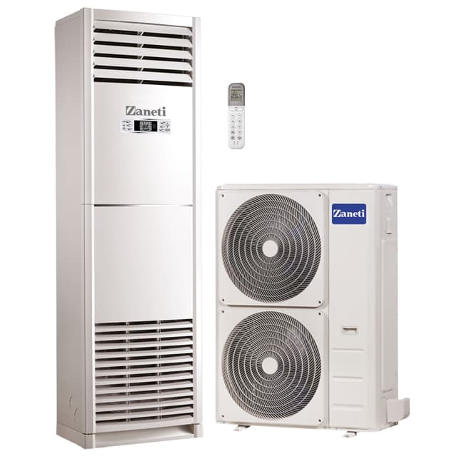 zmfa 36ho3rana zaneti 4 کولر گازی زانتی ایستاده 36000 گاز ZMFA-36HO3RANA Zaneti T3 R410