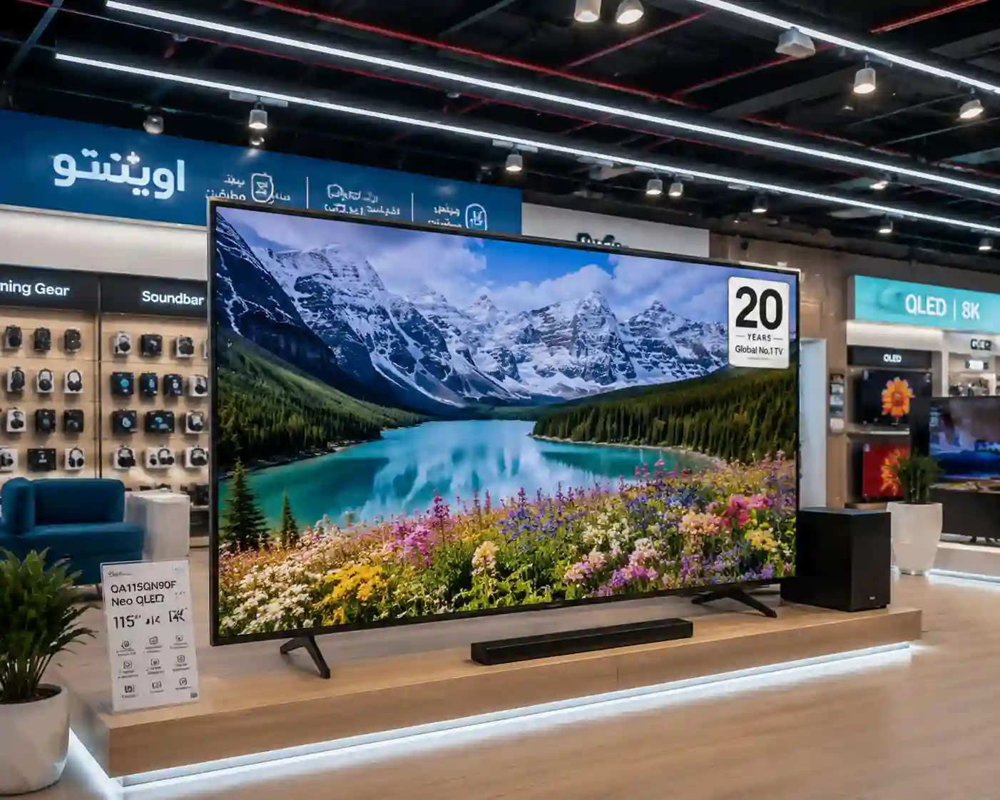 قیمت تلویزیون سامسونگ 115QN90F