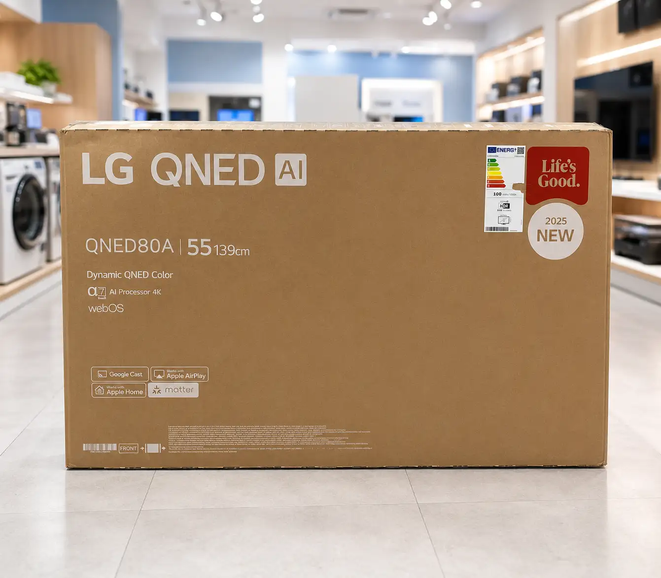 خرید تلویزیون ال جی 55QNED80A