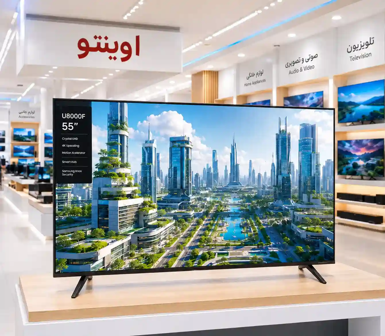 تلویزیون 55U8000F