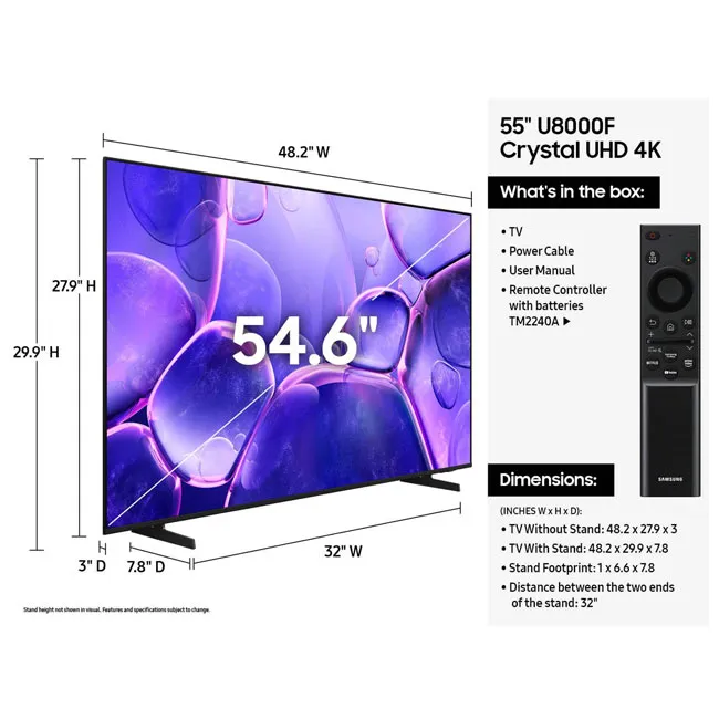 تلویزیون سامسونگ 50U8000F