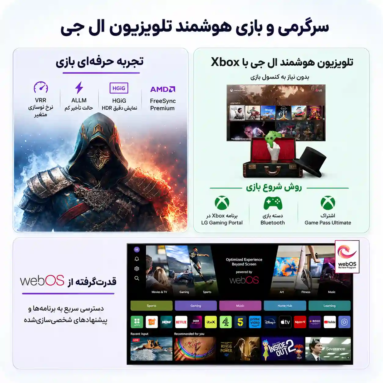 خرید تلویزیون ال جی 65QNED86A