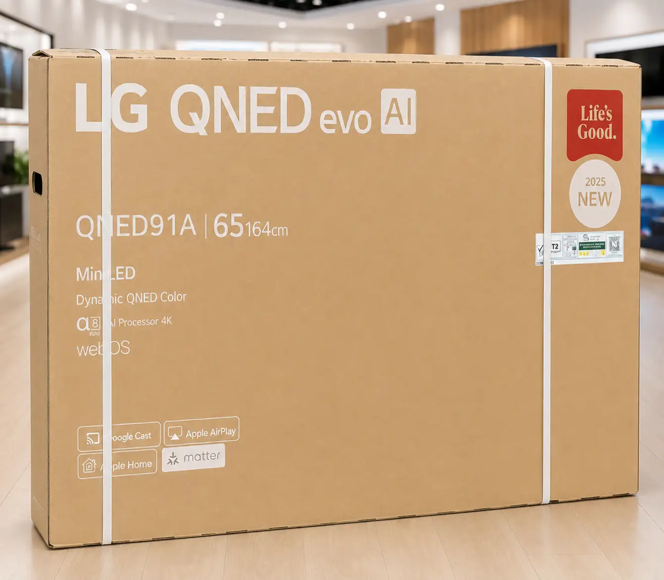 خرید تلویزیون ال جی 65QNED91A
