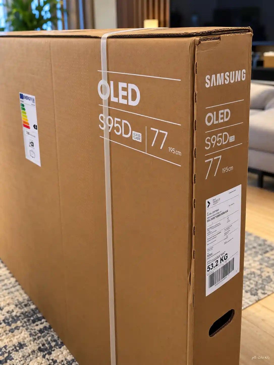 برچسب تلویزیون سامسونگ 77S90D