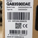 برچسب تلویزیون سامسونگ 83S90D