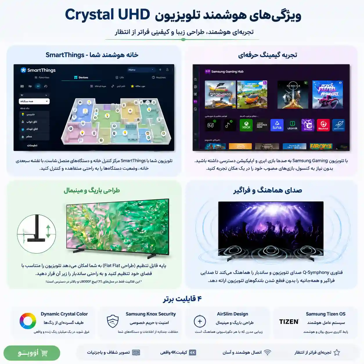 تلویزیون سامسونگ 85DU8000