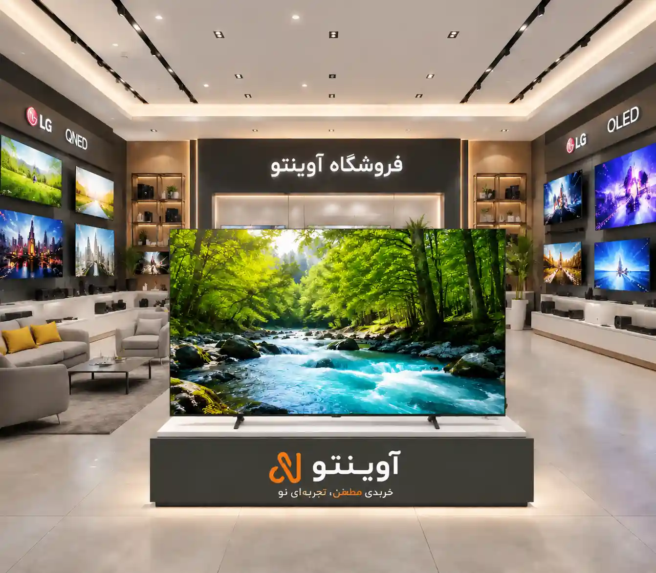 تلویزیون ال جی 85QNED93B