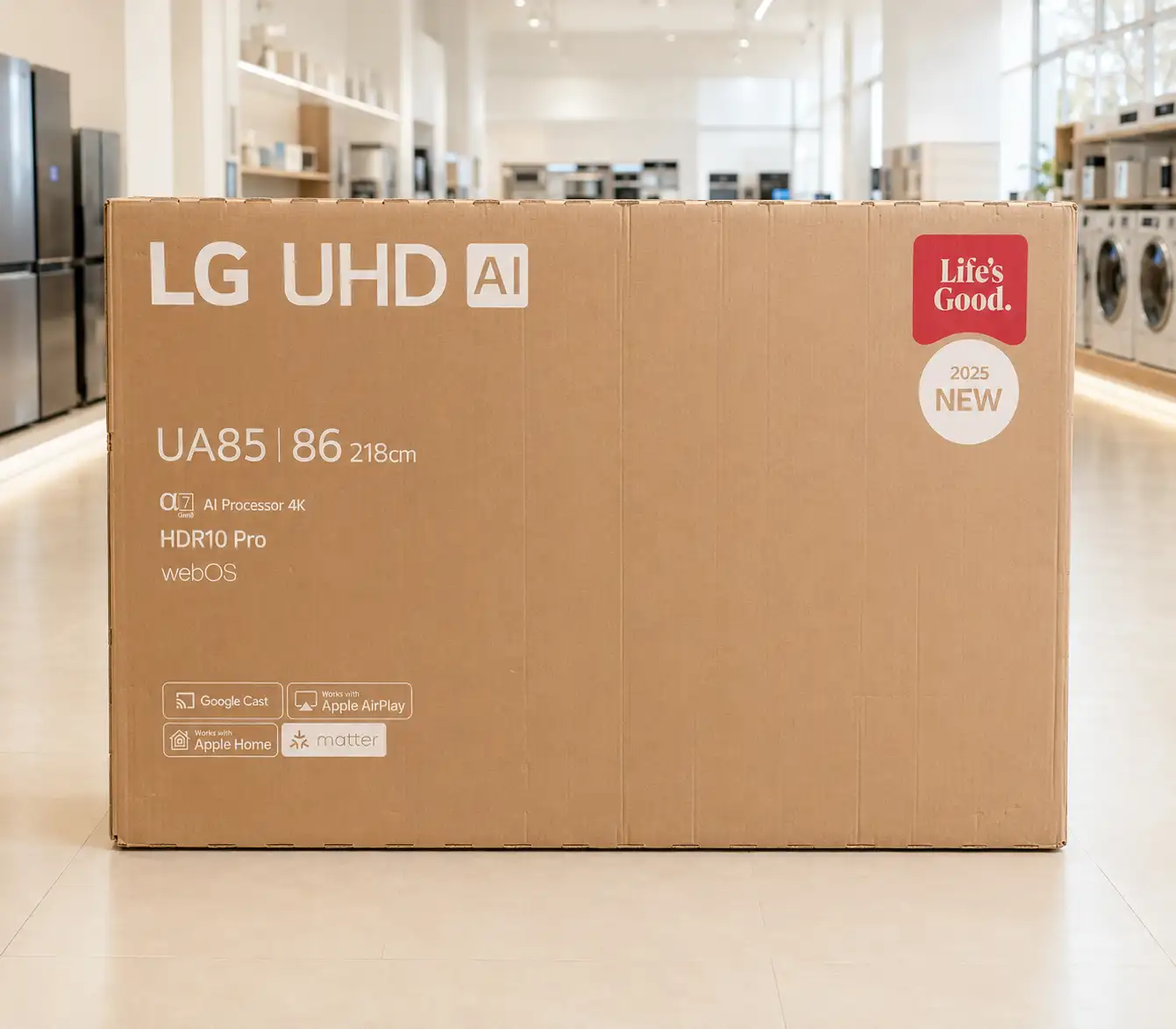 قیمت تلویزیون ال جی 86UA85006
