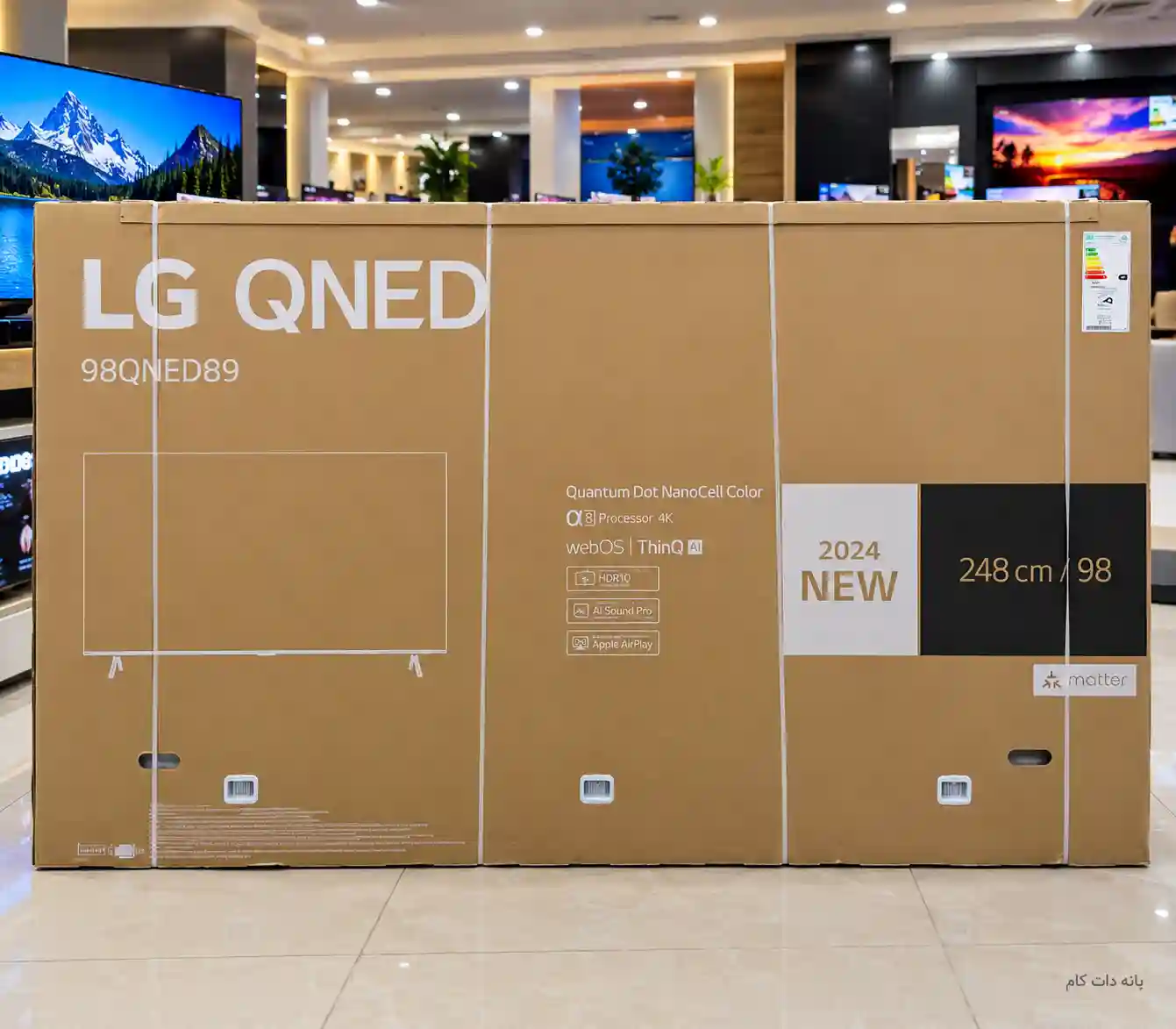 کارتن تلویزیون ال جی 98QNED89T