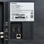 برچسب پشت تلویزیون سامسونگ 55U8000F