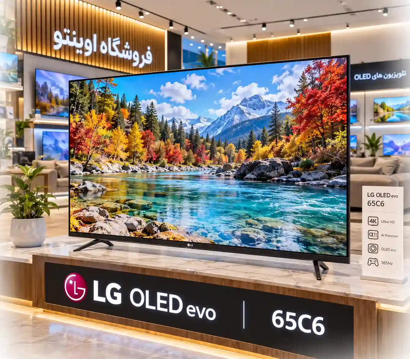 خرید تلویزیون ال جی 65C6 اولد 