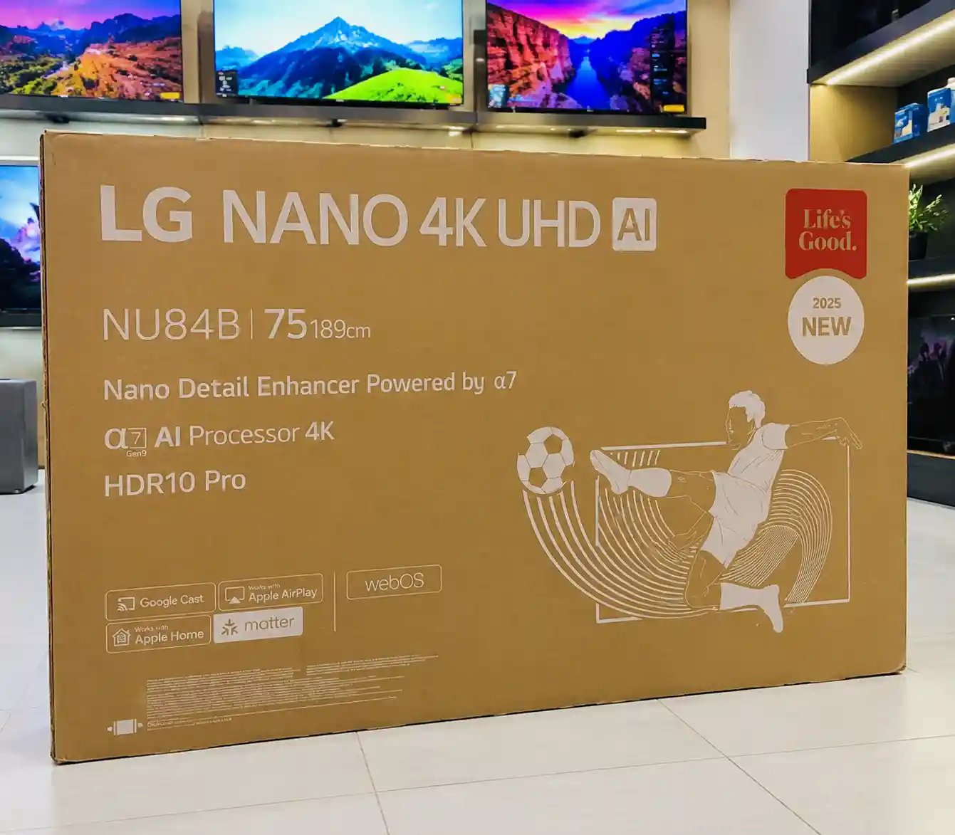 قیمت تلویزیون ال جی 75NU840B