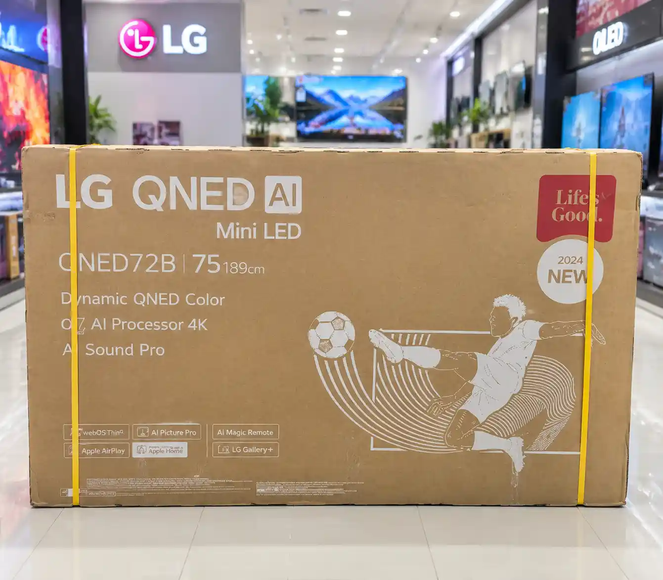 کارتن تلویزیون ال جی 75QNED72B