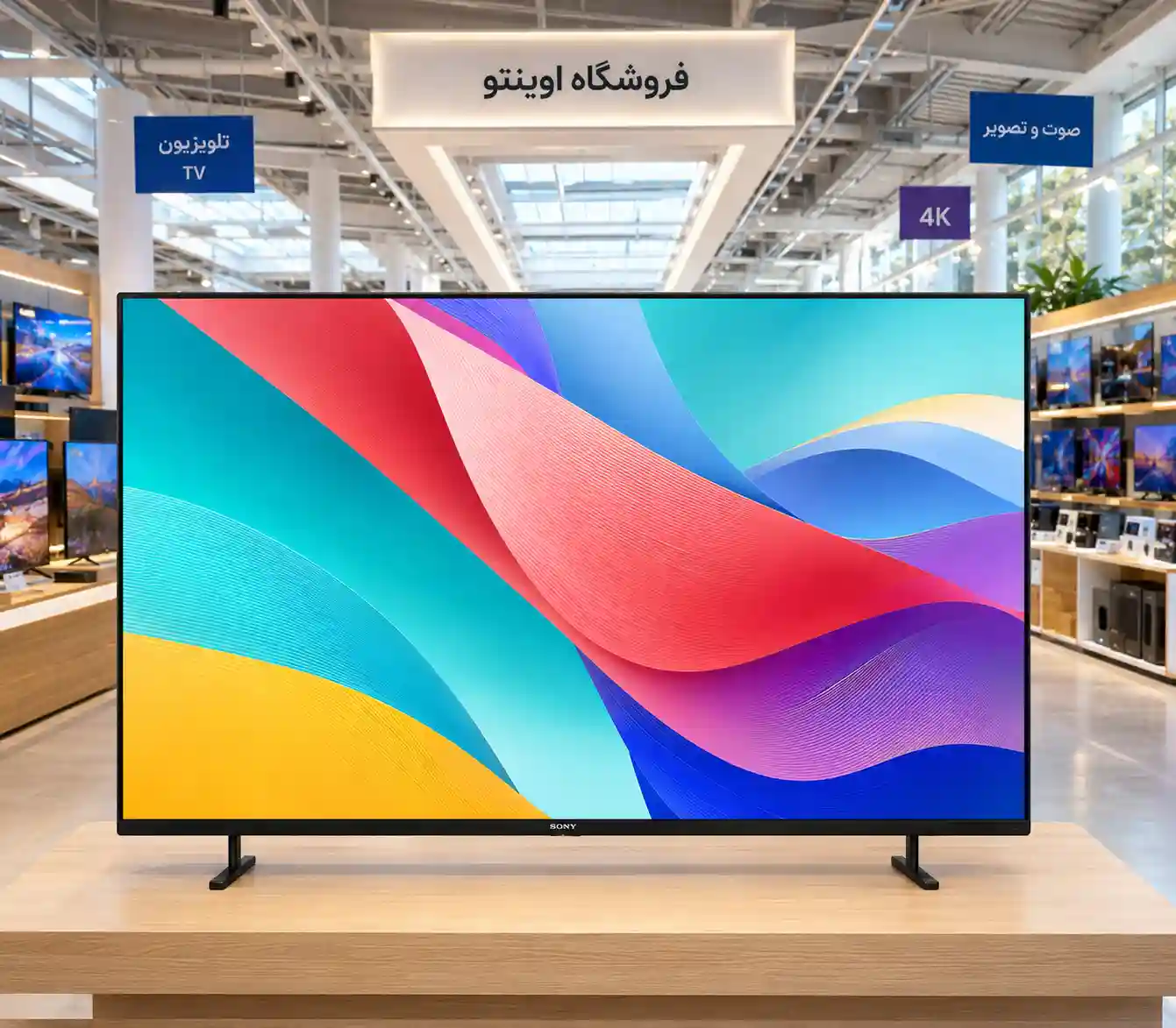 تلویزیون سونی 75S21 4 خرید تلویزیون سونی 75S21