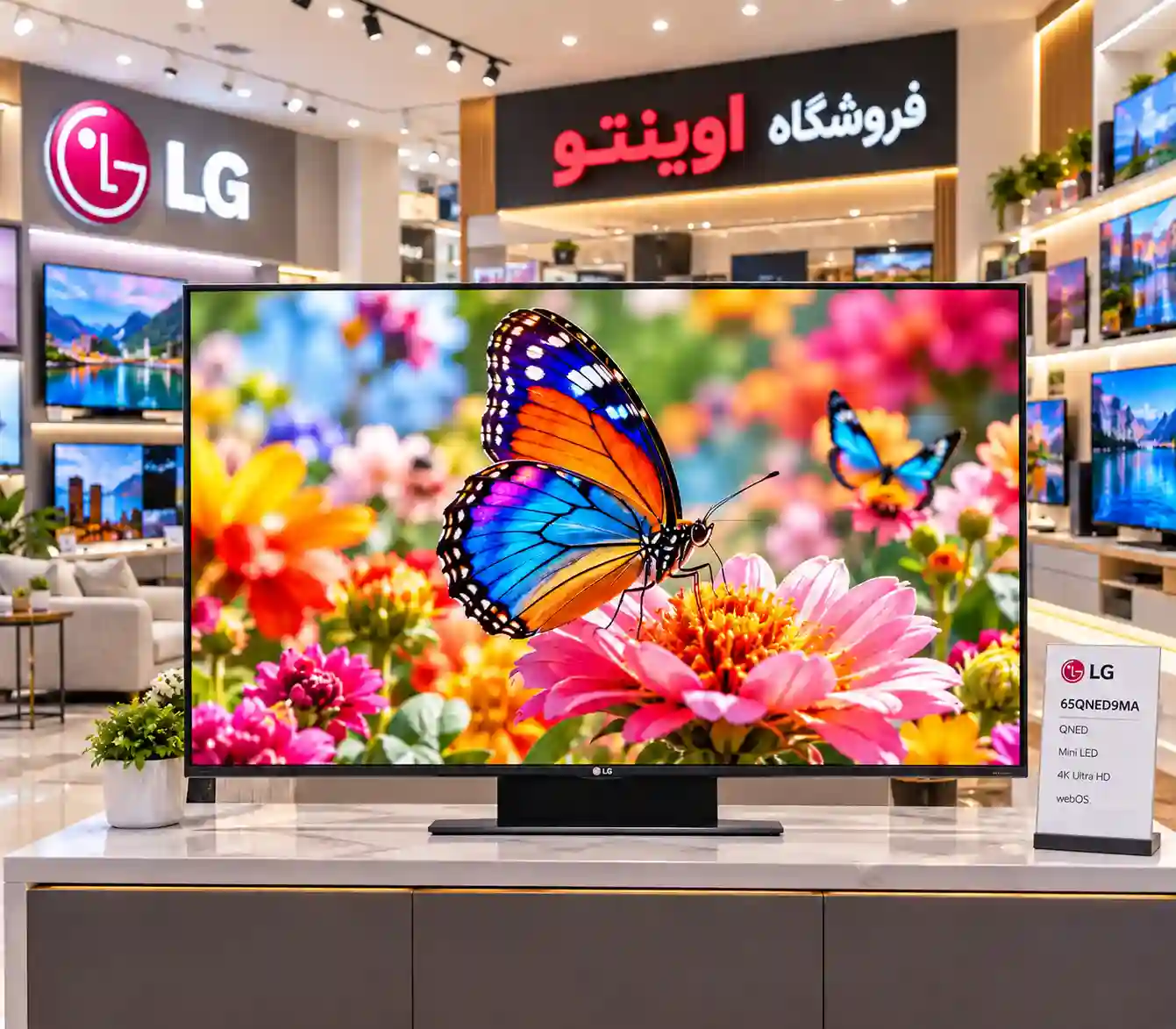 قیمت تلویزیون ال جی 65QNED9MA