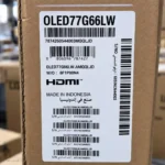 برچسب تلویزیون ال جی 77G6 اولد