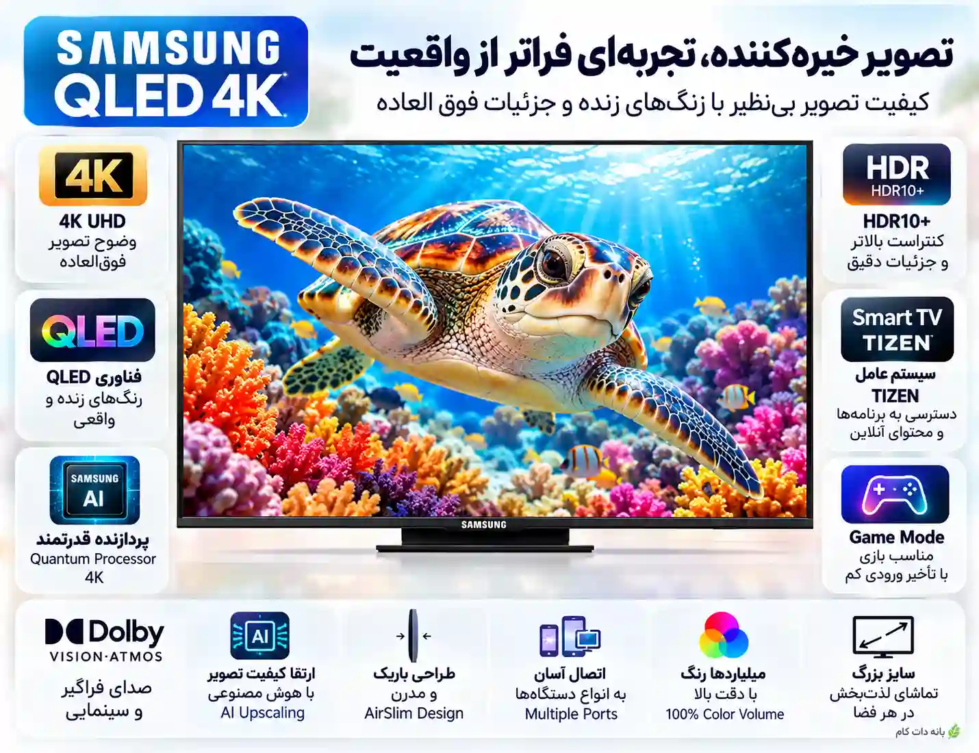 مشخصات تلویزیون ال جی 86QNED9MA